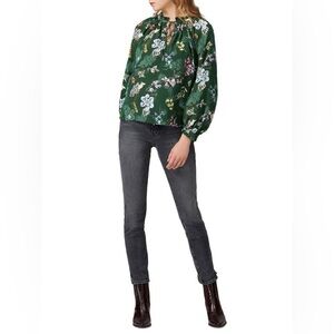 NWT Zadig And Voltaire Theresa Floral Sill Top Size S $358